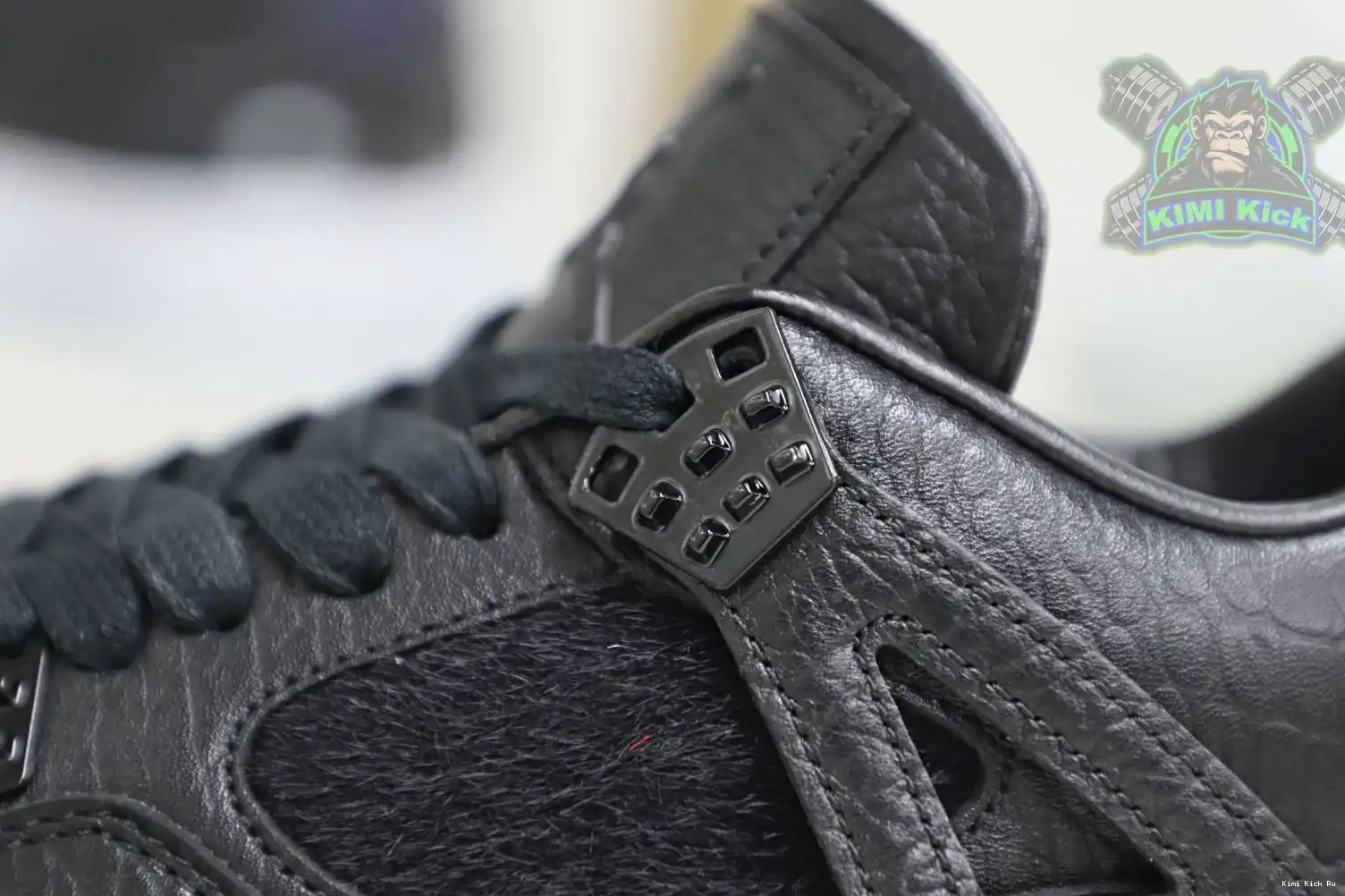 ponyhair 4 Jordan Kimikick Air black Jordan retro 0811